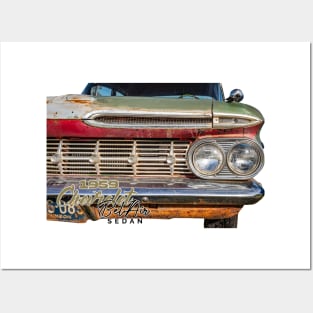 1959 Chevrolet Bel Air Sedan Posters and Art